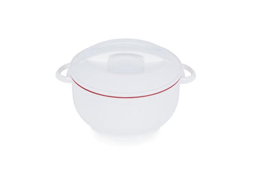 Celebrity 7.5lt Food Warmer White with Red Line