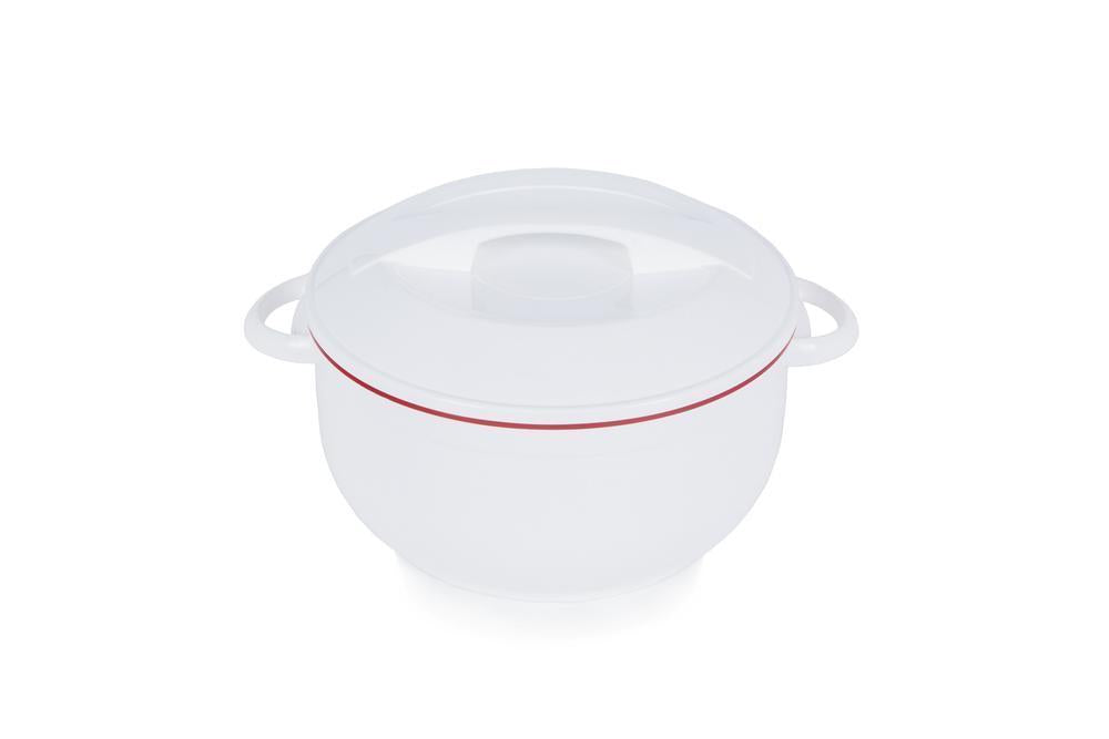 Celebrity 16lt Food Warmer White with Red Line