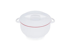 Celebrity 16lt Food Warmer White with Red Line