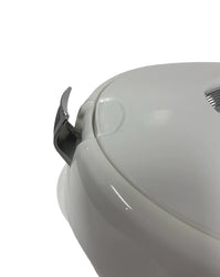 Elegant Oval 5.0lt- Oval Insulated Food Warmer with Silver Details, Clip in Lid and Handle